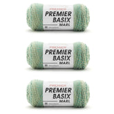 Basix® Worsted Marls Bag of 3