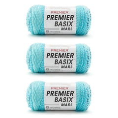 Basix® Worsted Marls Bag of 3