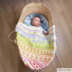 Rainbow Garden Blanket KAL