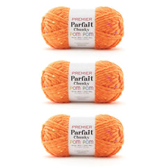 Parfait Chunky Pom Pom Bag of 3